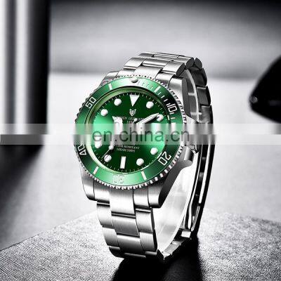 LIGE 6801 Luxury Automatic Watches Men Stainless Steel Waterproof Dive Watches Business Mechanical Watch photo-3