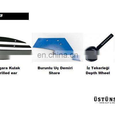 Plow With 5 Furrows -PROFESSIONAL- AUTOMATIC ADJUSTABLE PLOUGH (SMART PLOUGH)-AGRICULTURAL MACHINERY-RED-FARM-SOIL-high Qualty photo-2