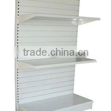 Supermarket Multi-tiers White Metal Fruit Vegetable Display Rack