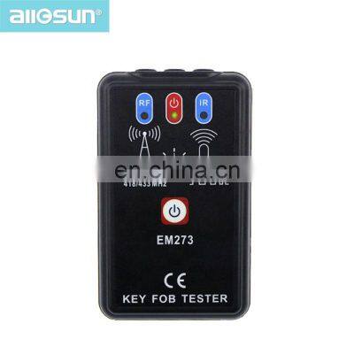 Remote Controller Tester Radio Frequency Keyfob Tester Handheld Portable Infrared Remote Test all-sun EM273