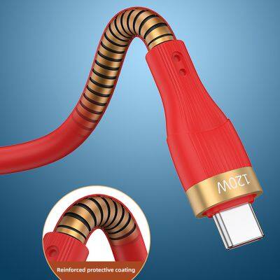 Good quality 225 copper wire cable True 120W Type-c cable Fast Charger Cable For Mobile phone