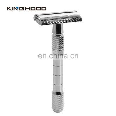 High Quality Eco Friendly Stainless Steel Adjustable Shaver Butterfly Safety Razor photo-4