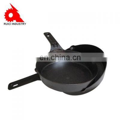 Non Stick Round Pre Seasoned Bbq Grill Pan Skillet Cast Iron photo-5