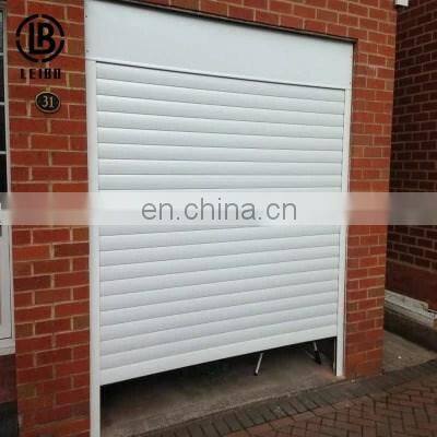 Aluminum Automatic Grill Shutter Industrial Roll Up Hard Panel High Speed Door photo-4