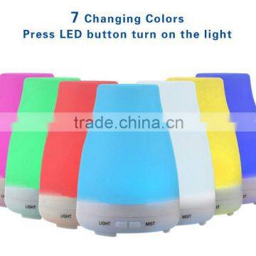 100ml Essential Oil Diffuser Ultrasonic Aromatherapy Diffuser With Color-Changing Light for Bedroom, SPA, Hotel photo-2
