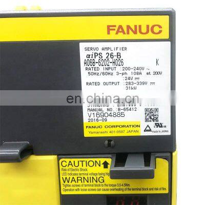 A06b-6202-h026 Fanuc New Original Drive Servo Amplifier A06B-6202-H026 photo-3