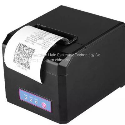USB LAN WIFI BT Ethernet Rich Interface 300mm/s Fast Speed Thermal Receipt Printer 80mm Bluetoth
