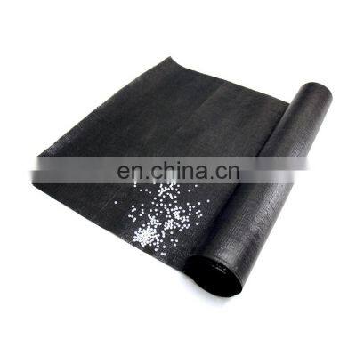 UV Resistant Ground Covering nonwoven agricultural ground cover Black plastic ground cover