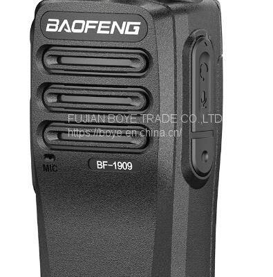 hot sale Baofeng BF-1909 Two-way radio Support Type-C charging 10W UHF 400-470mhz Long range Walkie Talkie Upgrade BF1909 walkie-talkie