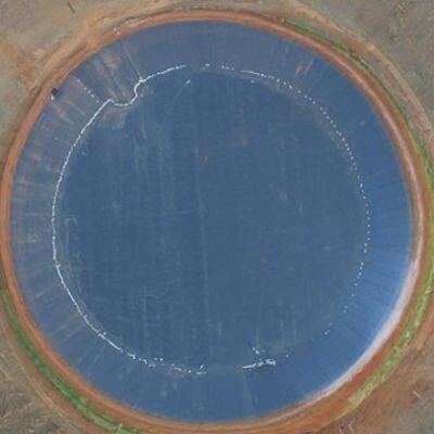 2mm HDPE Geomembrane for Fish Pond Waterproof Membrane Dam Pond Liner Landfill Project Geomembranes photo-2