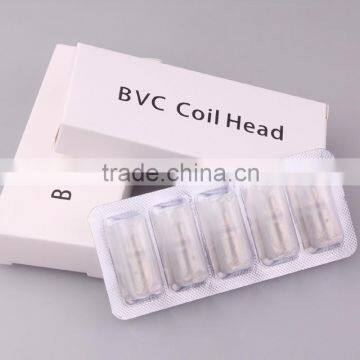 replaceable coil head bvc bottom dual coils head replacement bvc atomizer accessory