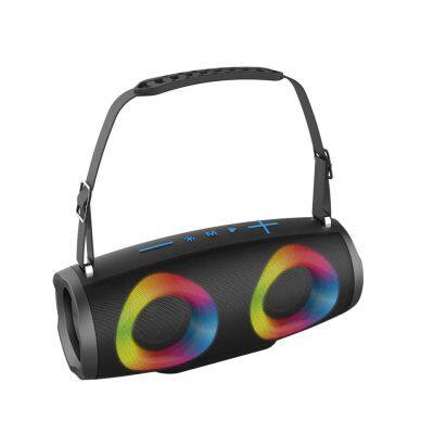 Multifunctional Blue Tooth Handle Speaker Wireless Portable Sound Box with Colorful Light