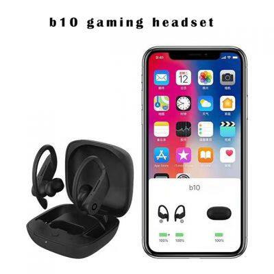 2021 Amazon Hot B10 Wireless Bluetoth Headset 5.0 Stereo TWS Waterproof Sports Earplug For IPhone Pop-up Window photo-6