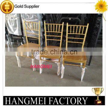 Golden Restaurant Room Dining Chiavari Chair for Rental photo-2