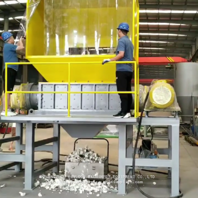 Engine block breaker Engine shredder engine waste recycling machine