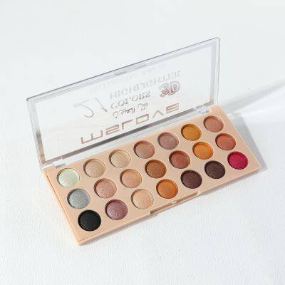 Factory Customizable 21 Color Eyeshadow Palette Cosmetics Private Label La Sombra De Ojos photo-5