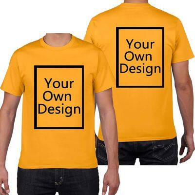Custom T Shirts for Men/Women Design Your Own Shirt Add Text/Image/Logo Personalized Cotton Tee Printed Photo Front/Back