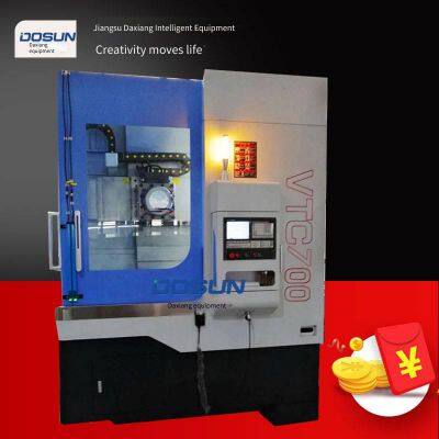 вертикальный ЧПУ токарный станок, небольшой вертикальный ЧПУ токарный станок, вертикальный ЧПУ токарный станок VTC700