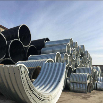 Best Price Large Diameter Corrugated Galvanized Steel Culvert Tubes ASTM Standard for Oil Pipelines Bending Cutting Welding