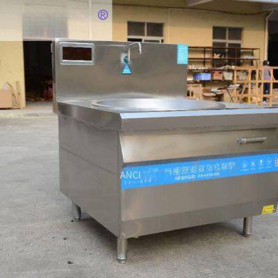 Anci Commercial Electromagnetic Large Cooking Pot Stove, High-power Kitchen Electric Pot, 20kw Single-eye Electric Heating Single-head Boiler photo-3