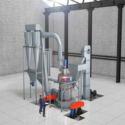 Компактный мелкий измельчитель известняка (тип Рэймонда), работа на 1 - 2 рабочих, производительность 1 - 5 т/ч