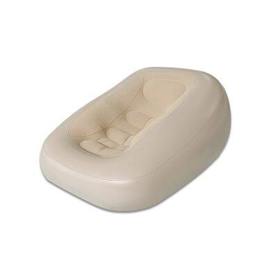 LXLOMAND Single Recliner Lazy Inflatable Sofa, Bedroom Inflatable Mattress, Camping Small Sofa, Tatami Wide Version