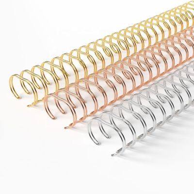 Premium Double Loop Wire Twin Ring Wire Spool Wire-o Nylon Coated for Book Document Binding IDDLW001