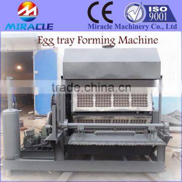 Egg tray production machines, pulping waste paper, forming paper pulp egg tray, drying system of eggs tray