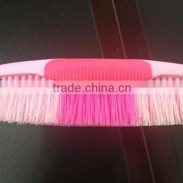Lovely Pinky Wooden Horse Brush