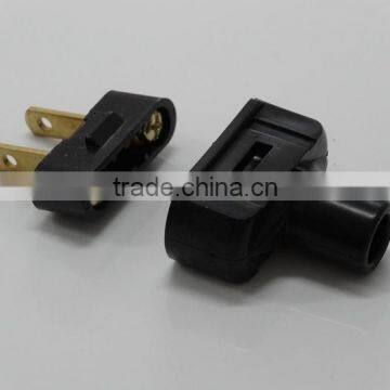 Upgrade Top Safety & Convenience Power Cord US 2pin Rewirable Plug US Power Cord Embedded Plug With ULapproval photo-3