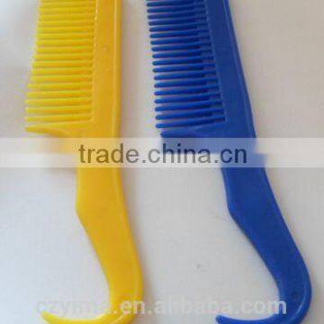 plastic horse mane & tail comb with hook