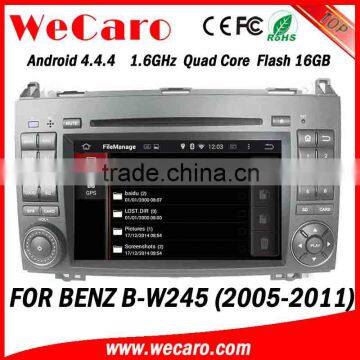 Top Version Android 4.4.4 car dvd 2 din for mercedes-benz a class w169 car audio system WIFI 3G 1080p 2004-2012