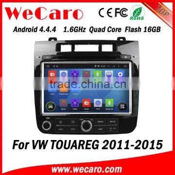 Wecaro WC-VT8009 Android 4.4.4 car multimedia system double din for volkswagen touareg car audio system audio system GPS