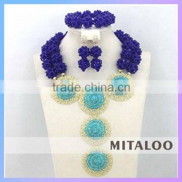 Mitaloo MT0004 2015 New Fashion Jewelry Set Delicate Necklace Artificial Necklace Set