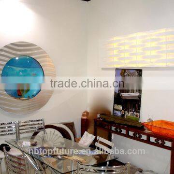 Round Glass Aquarium Wall Mounted Aquarium Fish Tank photo-5