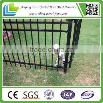 China Anping Black Backyard Metal Steel Iron Fence Designs for Philipines photo-2