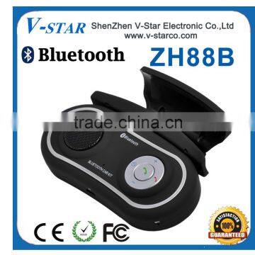 2015 New Fashion! NEW DESIGN!Bluetooth Rearview Mirror Handsfree Car Kit With Handsfree Call, Wireless Connection To Phone