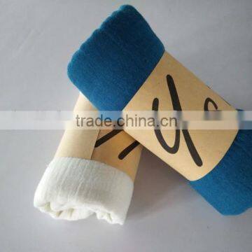 Wholesale Fall Winter Solid Color Cotton Viscose Fashion Ladies Plain Shawl Scarf