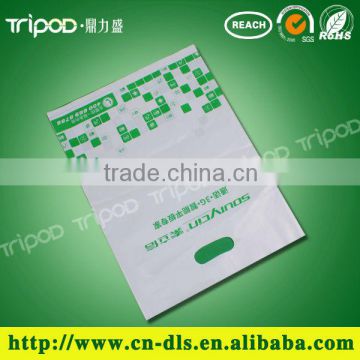 Photo printed plastic hook header card polybag