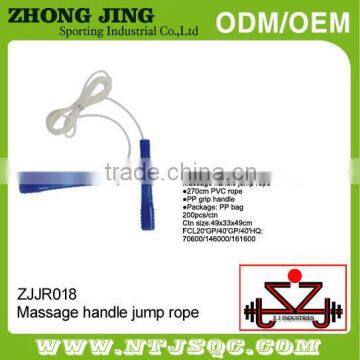 Cable skipping ropes