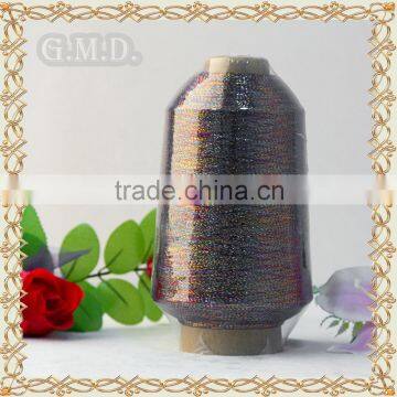 Yiwu Company China Best Manufacturer Supply MX multi color lurex yarn for embroidery thread