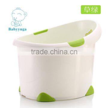 round free standing sitting baby bathtub