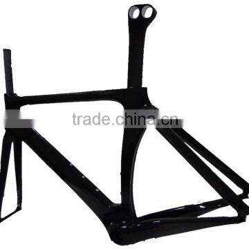 High performance carbon aero road frame