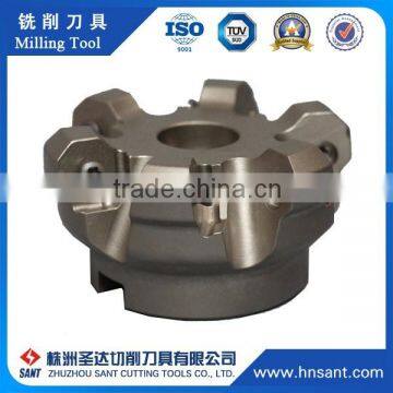 Zhuzhou CNC Lathe Machine Cutting Tools Indexable Tungsten Carbide Milling Cutters