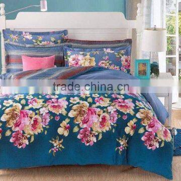 Plain Weaving printed microfiber home textile fabric /Solid dyed polyester micro fiber bed sheet fabric