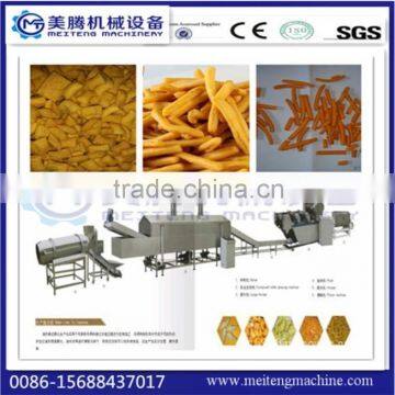 Frying bugle snack food processing line chips making machine