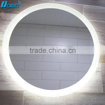 CE approved illuminated led lighted oval bathroom mirrors