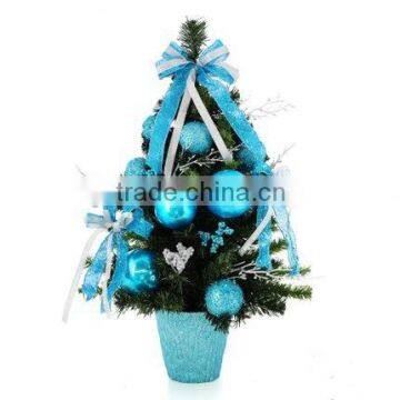 mini Christmas trees, pvc table ornament Christmas trees