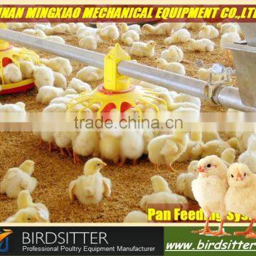 Modern BIRDSITTER automatic poultry equipments of pan feeding system