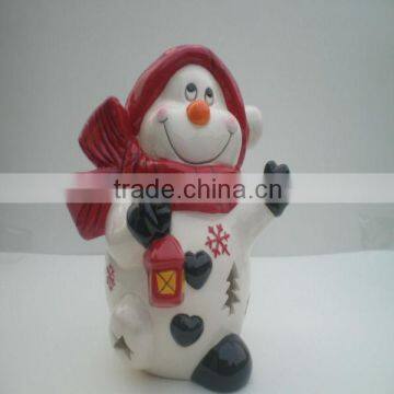 Ceramic Christmas Candlestick Welcome OEM Design photo-3